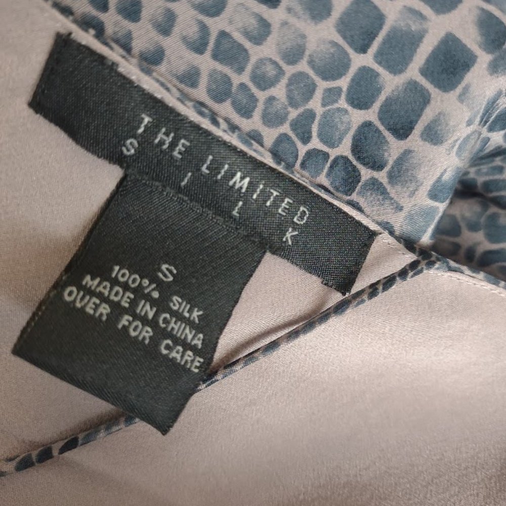 The Limited 100% silk backless top - Picture 2 of 4